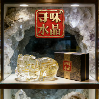 发晶皮丘挂坠 规格/mm 重量 20.12克 编码 92202868