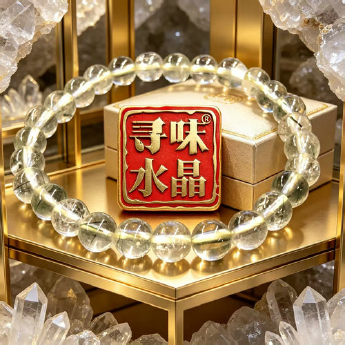 绿发晶圆形手链 规格/mm 重量 /克 编码 66000472