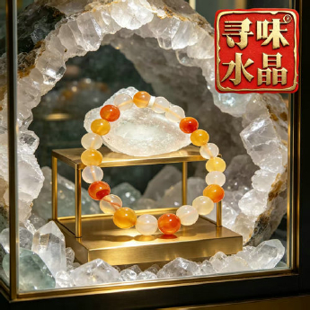 红玛瑙圆形手链 规格8mm 重量 /克 编码 91001088