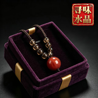 红发晶项链 规格16/ 重量 // 编码 82300275
