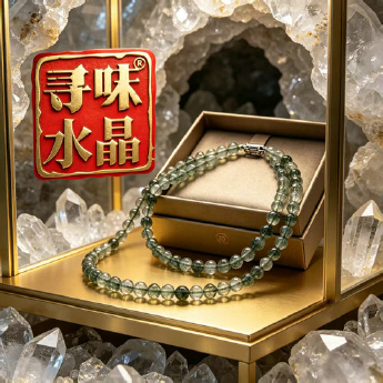 绿幽灵圆形项链 规格6.5mm 重量 // 编码 29900370