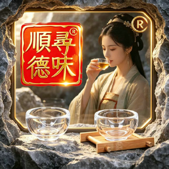 原石水晶小茶杯 规格宽5.5高3.5cm 重量 // 编码 35101043