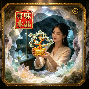 小龙凤招财树摆件-东陵玉 规格16*13*7cm 重量 // 编码 94000293