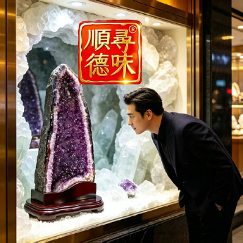 紫晶洞 规格38*21cm 重量 11.22千克 编码 10004030