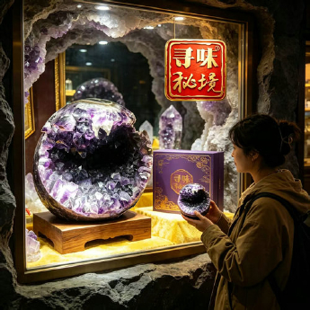 开口笑球(水精宫殿) 规格直径210/ 重量 9.24千克 编码 10002633