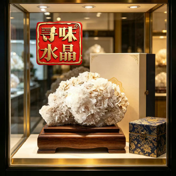 白晶簇 规格19*15cm 重量 1.388/ 编码 22003978