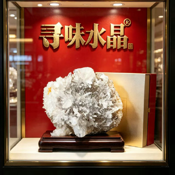 白晶簇 规格15.5*15*20cm 重量 // 编码 11000158