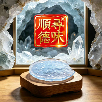 原石水晶冰烧杯垫(磨砂) 规格随形10-13cm 重量 // 编码 35102650