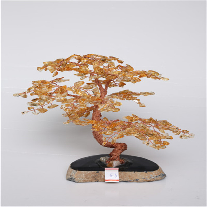 玛瑙盆股树(黄晶)96000951